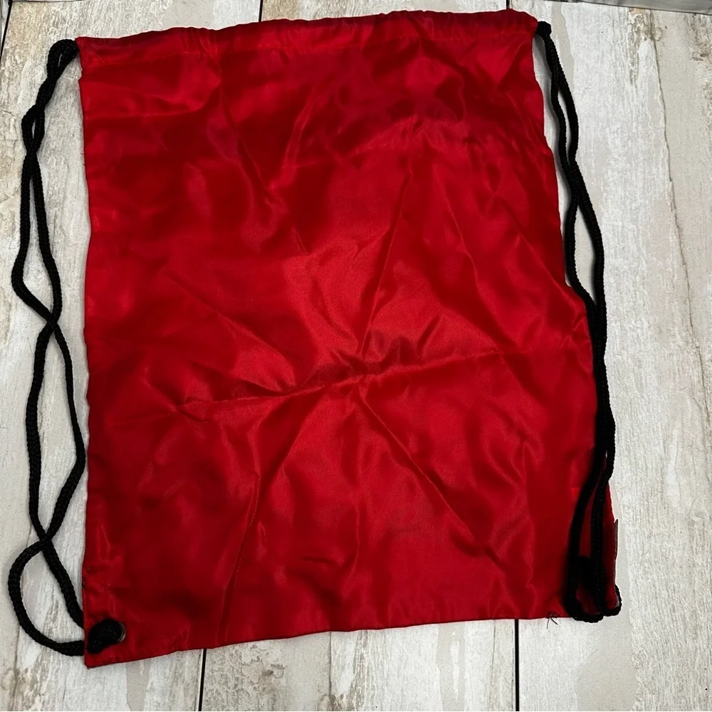 Hamilton The Musical Red Drawstring Backpack Merch Swag Broadway Anjelica Eliza